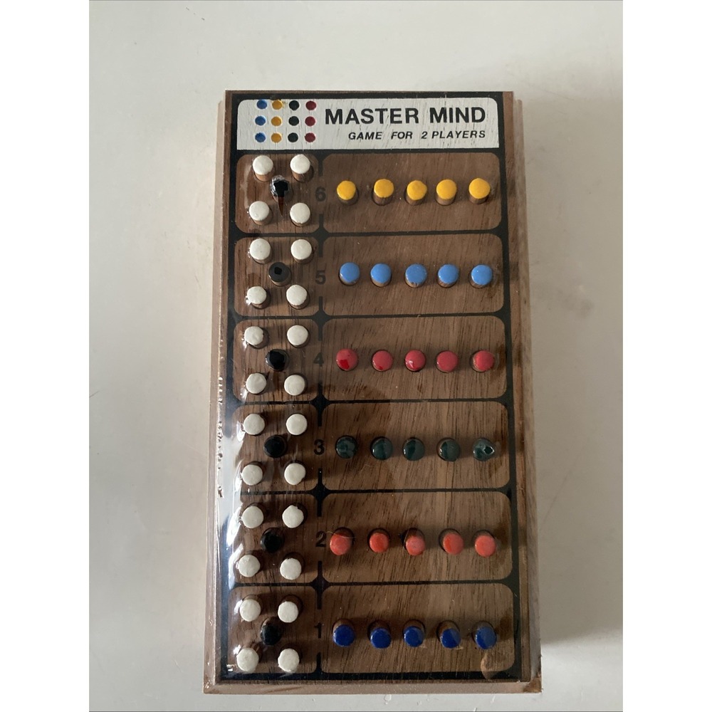 Codebreak Master - Wooden Brain Teaser Game